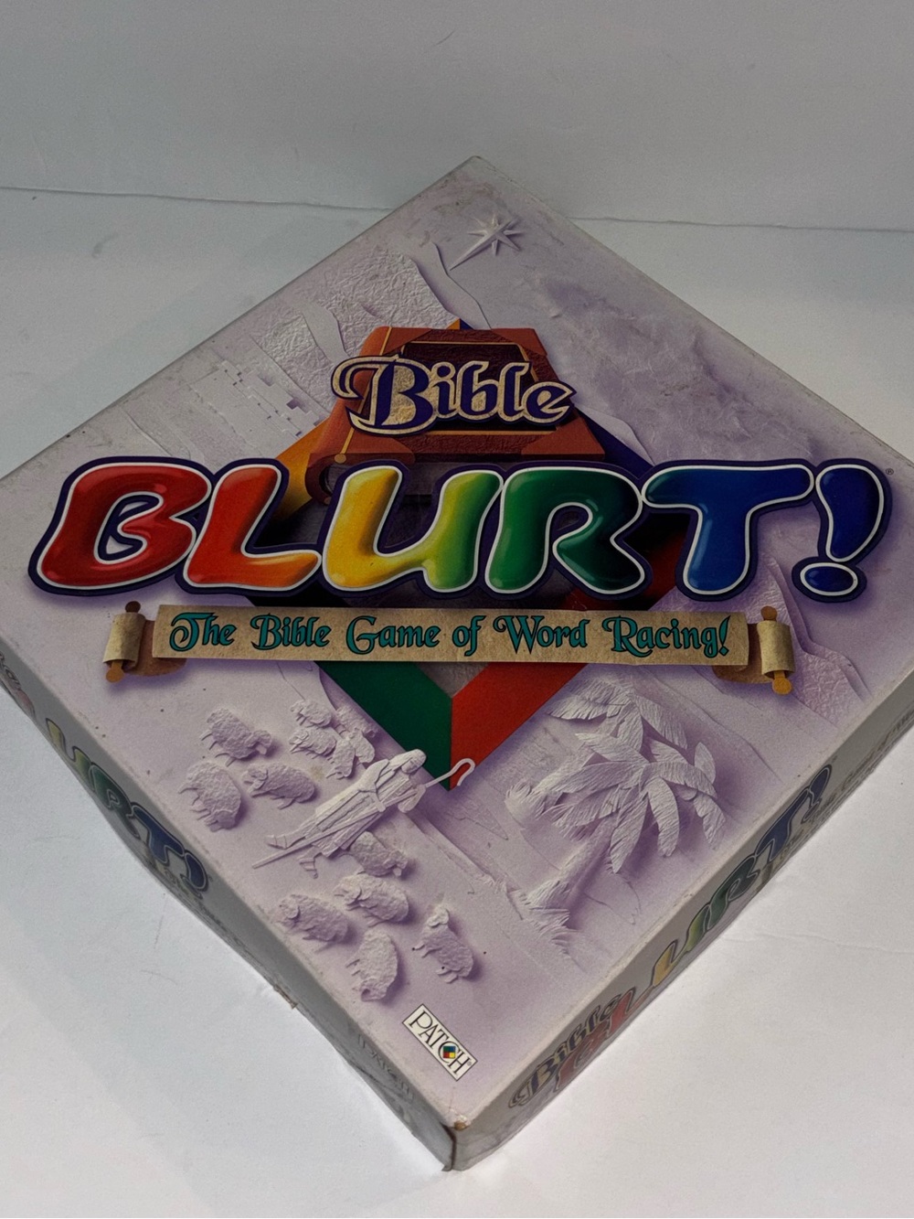 Bible Blurt! Board Game of Word Racing Family Homeschool Complete